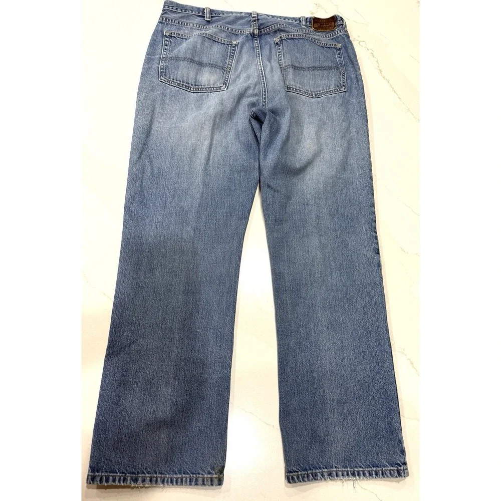 Polo Ralph Lauren Jeans Mens 38x30‎ Blue Medium Wash Straight Leg Preppy